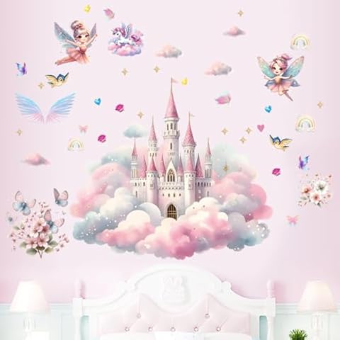Princess Wall Stickers for Nursery Decor Cover