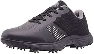 THESTRON Men Golf Shoes Mesh Breathable Breathable Golf Walking Sport Sneakers 7 Spikes Golf Trainers