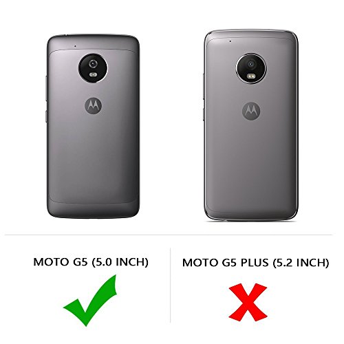 Mulbess Cover per Motorola Moto G5, Custodia Pelle...