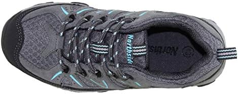 Northside Boy's Cheyenne Jr Hiking Shoe, Gray/Aqua, 1 Little Kid | Image 3