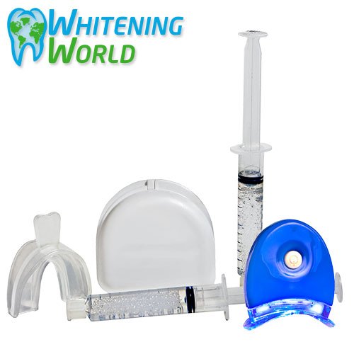 At Home Professional L.e.d. Teeth Whitening Tray Kit with
