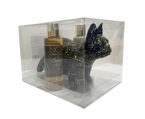 Set de baño Bulldog Negro para spa en casa con gel y loción 3