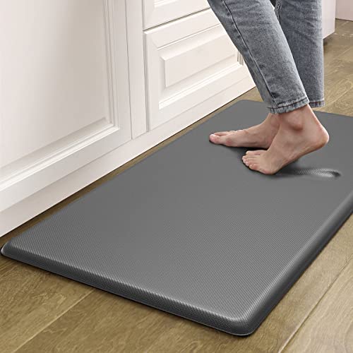 Kitchen Mat Cushioned Anti-Fatigue Kitchen Rug,17.3X39,Thick Waterproof  Non-Sl