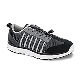 Apex Men's A7000M Running Shoe, Black/Grey, 11.5