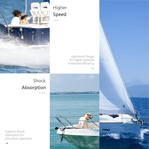 Image of Your Props Marine OEM Upgrade 13 Spline Tooth Prop Aluminum Outboard Boat Propeller Compatible Fit Mercury Engines with 3-1 /4 inch Gearcase 2&4 Stroke 30 /35 /40 /45 /50 /55 /60 /70HP,RH