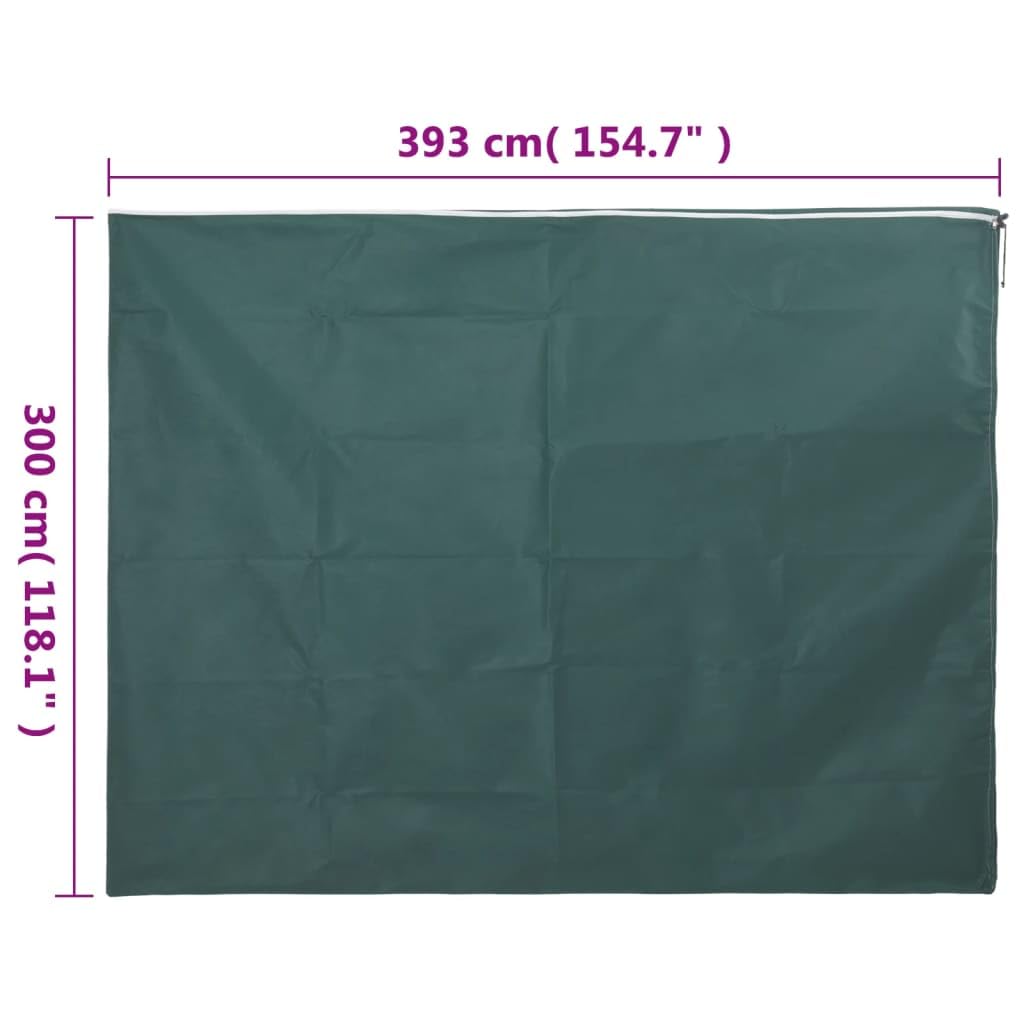 Tessuto non tessuto invernale con chiusura lampo, 70 g/m², 3,93 x 3 m, resistente per piante, protezione da gelo, neve e uccelli, accessorio versatile per la cura del giardino