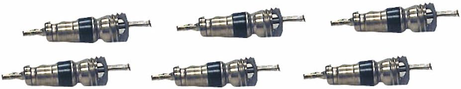 Robinair 40352 Replacement Valve Cores for R-12, R-134a, R-22, R-410a, 6pk