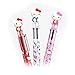 Hello Kitty 0.7mm 6-Color Multicolor Ballpoint Pen w/Hello Kitty Figure 1PC (Red)