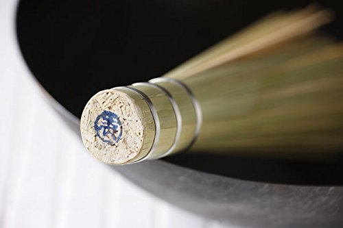 Image of KAGOYA Sasara Bamboo Brush for Frying Pans and Woks (9.1inch) Vegetable Brush