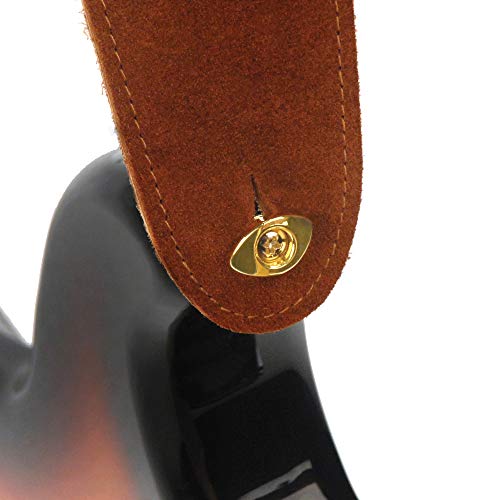 Roldana Elíptica Para Correia De Instrumentos Dourada (Par) D'Addario PWEEP302