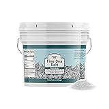 Fine Sea Salt By Unpretentious Baker, 1 Gallon, Pure Evaporated Mediterranean Sea Salt