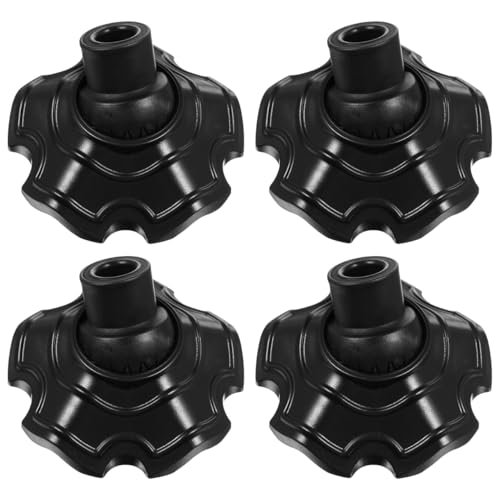 DOITOOL Camping Chair Feet Covers 4 Pack Silicone Chair Leg Protectors Anti Sink Foot Caps for Outdoor Camping Tables Stools 1.16X1.16 Inch Non Slip Ground Protectors