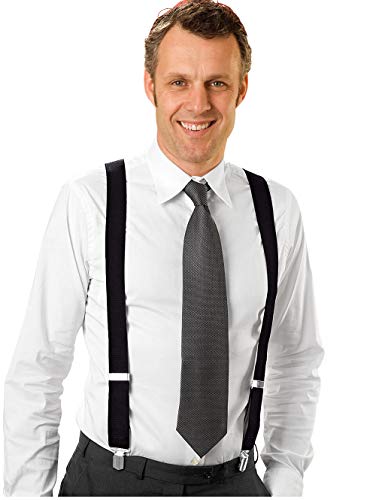 Bretelles pantalon Maximex Wenko robustes avec pinces en métal solide