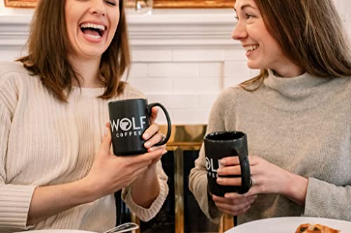 Wolf Coffee | Organic House Blend | Medium Roast | Notes Of Caramel, Malt, And Almond | Pairs Great With Food | Hand Roasted In The Usa (Whole Bean, 5Lb) #TOP4