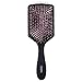 Produktbild PARSA BEAUTY Entwirrbürste Haarbürste Wet & Dry Paddle Brush für Pflege & Glanz zum sanften haarschonenden Bürsten in schwarz mit Wildschweinborsten