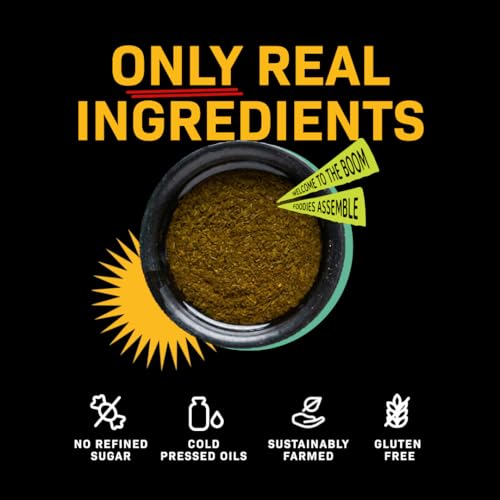 Image of BOOMBAY Oregano+Thyme Salad Dressing 220g | Nothing Artificial |No Bad Oils|Zero Sugar |Plant-Based|No Onion or Garlic| Use to top Pasta, Marinade for Roast, Dip with Snacks,Flavour Stew