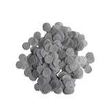  Garneck 500 Pzs Filtros de Pipas de Acero Inoxidable Pipas Pipas Pipas para Fumar Pipas de Tabaco (16 Mm)