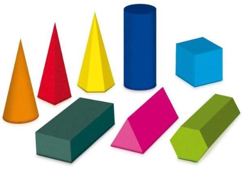 Tavole per solidi geometrici - conf.8 pz