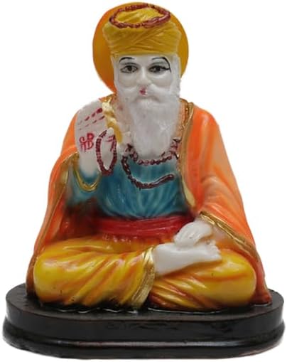 Guru Nanak Dev Ji Idol 10X5X11 Cm Multicolour