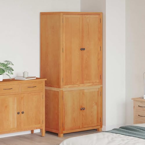 Genérico Conjunto de Muebles de Almacenaje Marrón Madera de ingeniería, Armarios y Almacenamiento Marrón,3328630