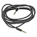 Produktbild Zhuhaixmy Ersatz Aux Kabel für Sony MDR-100ABN/MDR-XB950N1/MDR-1A/MDR-1ABT/MDR-XB950BT/MDR-1000X/MDR-1ADAC/MDR-ZX770BN/WH-H900N/WH-H800/Z1000,3,5 mm Aux Stereo und L-Stecker-Schwarz