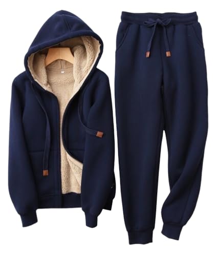 Survêtement femme Shownicer avec sweat zippé en polaire
