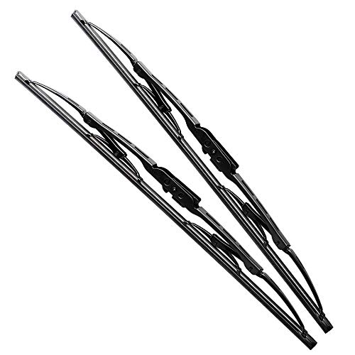 Wiper Blades 22, Premium All-Season Windshield Wiper Blades J Hook/U Hook