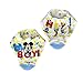 Ellepi Bavaglini Disney Neonato Bandana Bavette Triangolo Dentizione Cotone Bottone Minnie Topolino Mesi Prima Infanzia Allattamento Idea Regalo Mamma Corredo (Topolino)