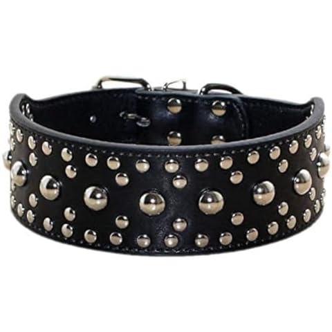 Collier en cuir haoyueer pour chien Cover