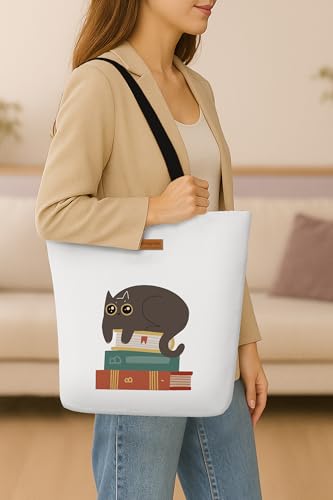 Image of The Purple Tree Eco-Friendly Canvas Tote Bag, Sustainable, Reusable Shopping, Beach, Travel or Everyday Tote, Wide Tote Bag