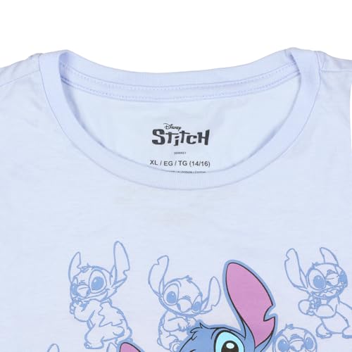 Disney Girls' Lilo & Stitch Experiment 626 Stitch Design Kids Short Sleeve T-Shirt4