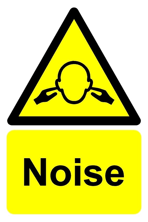 Panneau Attention Porte Automatique - Autocollant 200mm X 150mm