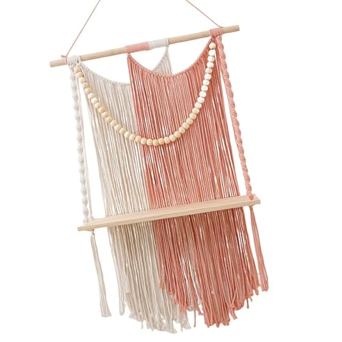 Étagère en macramé avec perles en coton pour maison cocooning - 2