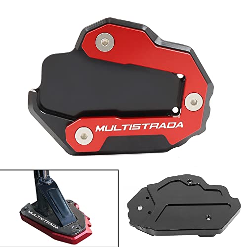 Pied du support côté stand moto ajustement plaque pour Ducati Multistrada 1200 GT