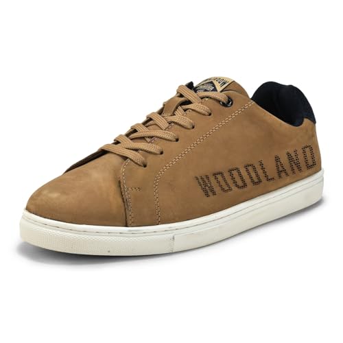 Woodland Men's Camel Nubuk Casual Shoes -8 UK (42EURO) (OSNK 6210024)