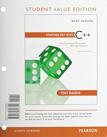 Amazon.com: Starting Out with C++ from Control Structures to Objects ...