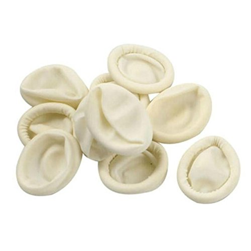 AAbha Esd Antistatic Top Fit PU Coated Chlorinated Disposable Latex Finger Cots/Gloves - Pack of 50 (B07DHVPWSY) Amazon Price History, Amazon Price Tracker
