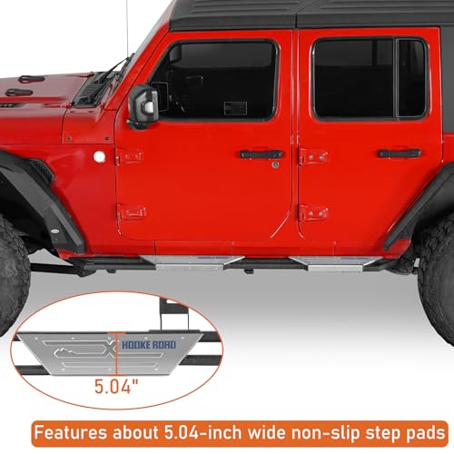 Estribos Rock Slider para Jeep Wrangler JL 2018-2026 miniatura 3