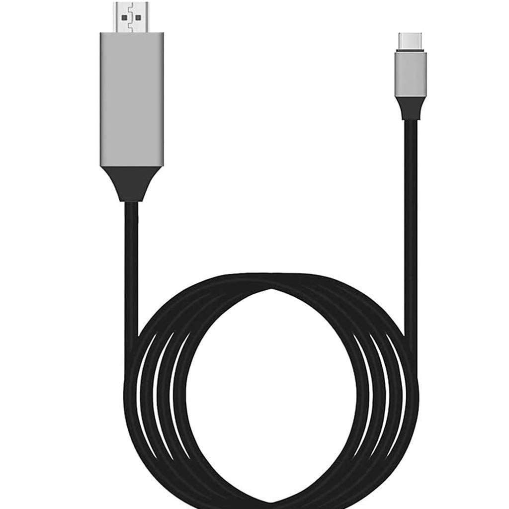 CARE CASE® USB 3.1 Type C Male to HDMI Male 4K Cable Compatible for HDTV, Monitor, Projector 2m cable(Black)