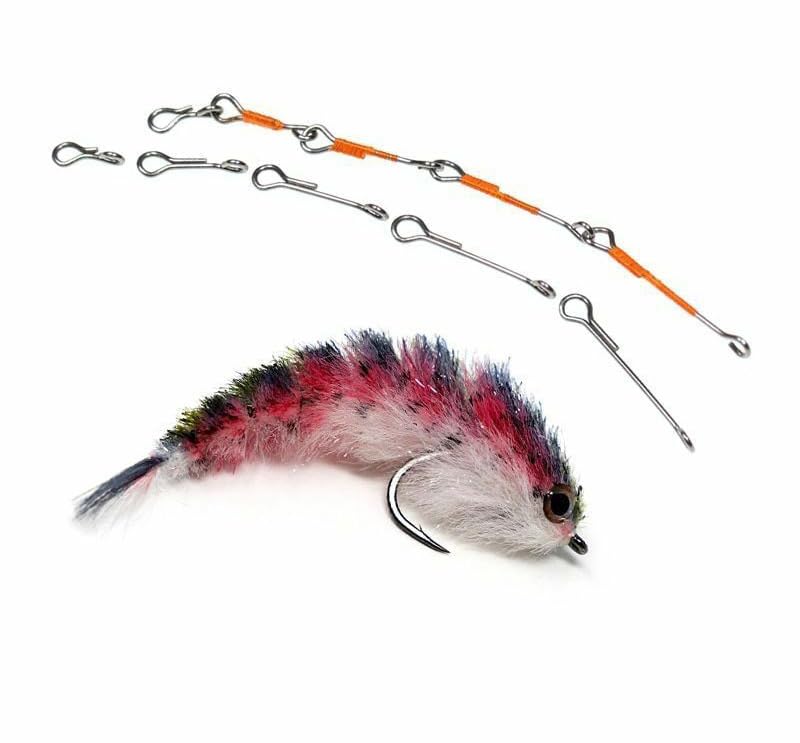 KTGCOZS Pack of 50 Articulated Shanks for Tying Streamers，for Tying Articulated Streamers use in Fresh and Saltwater 5 Sizes are Optional