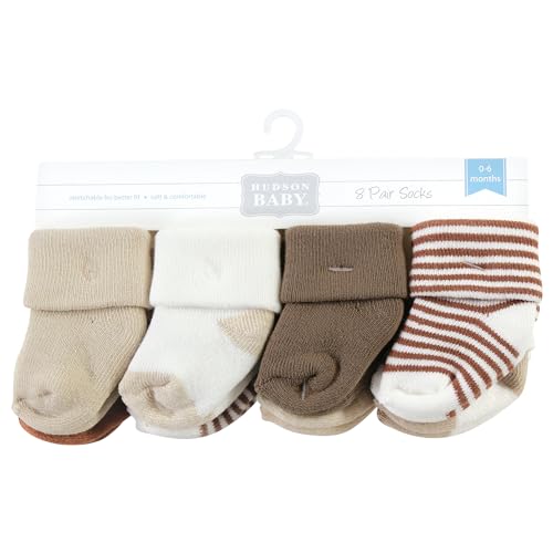 Image of Hudson Baby Girls' Basic Socks,