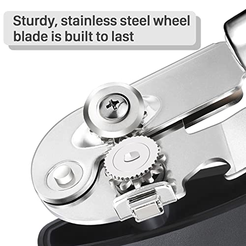 Can Opener Manual Hand Held Can Openers Heavy Duty With Sharp Cutting Blade Oversized Knob, Hand Can Opener Manual For Seniors With Arthritis, Great Grips Can Opener With Multifunctional Bottle Opener #TOP1