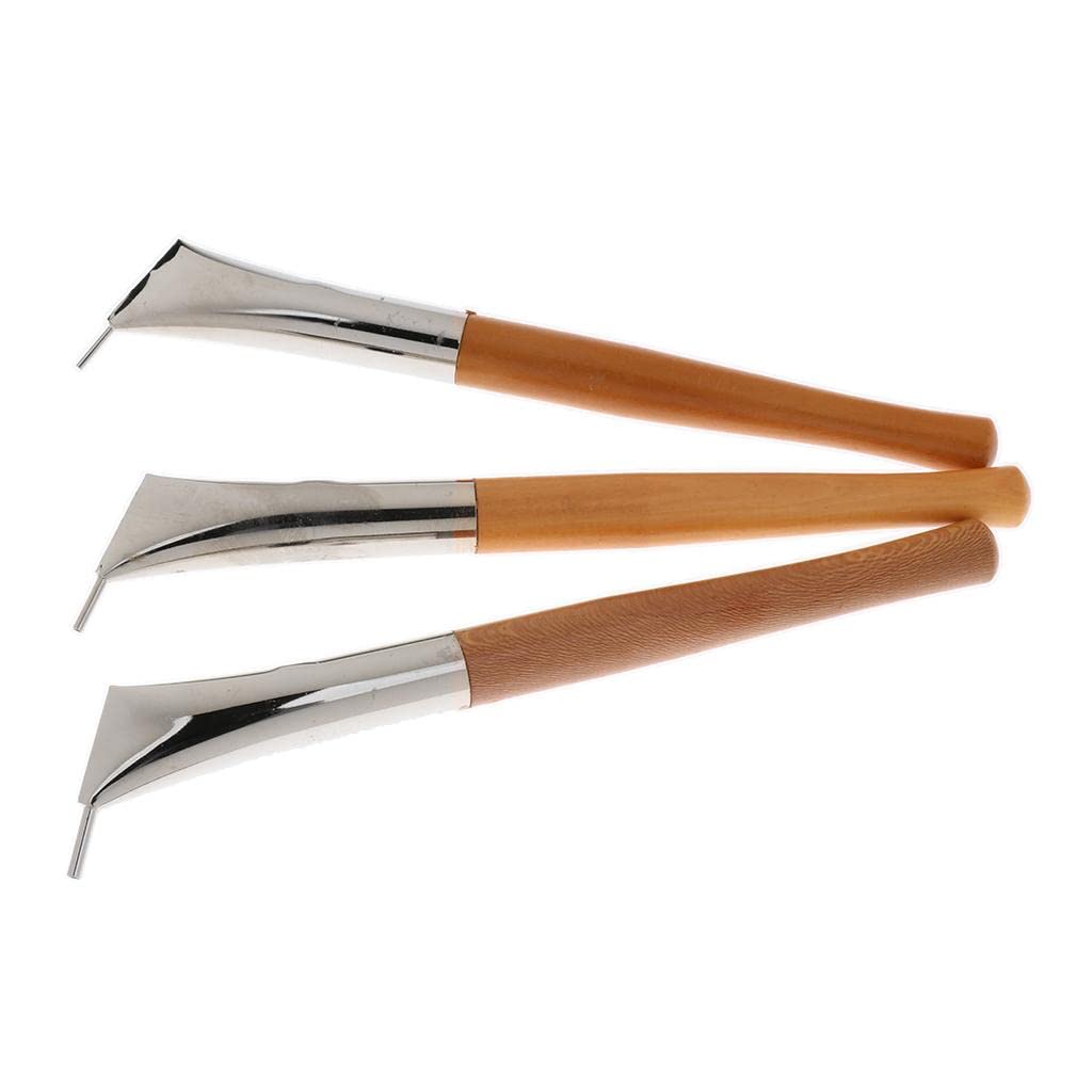 Kawn 3 Pieces Wax Printing Pen Batik Pen for Painting Drawing on Fabric Cloth Clay Tool