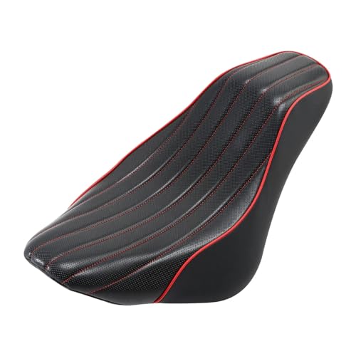 Asiento individual Softail Street Bob FXBB 2018-2022 en cuero negro 5
