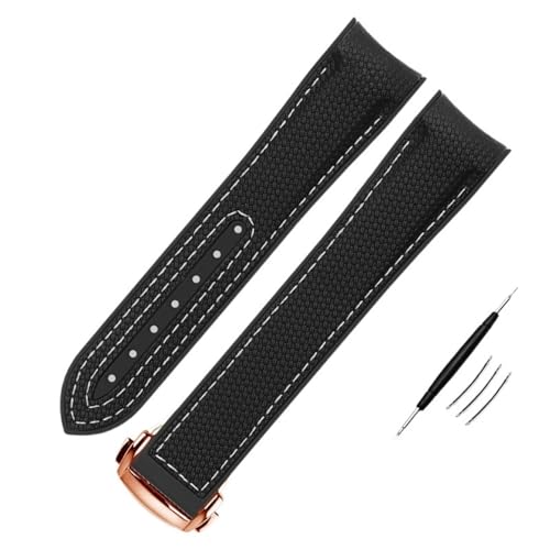 Bracelet de montre en nylon haute densité EZZON pour le sport et le bureau 21mm