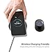 MonIdea Magnetic Phone Grip for MagSafe, Phone Ring Holder Finger Kickstand Wireless Charging Compatible, Adjustable Magnet Phone Rings Gripper Stand for iPhone Mag-Safe Accessories - Sparkle Black