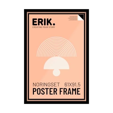 Cadre Poster 61x91,5 Noir - Grupo Erik Cover