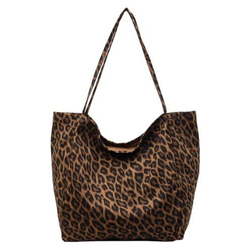 Unisex Hobo Shoulder Bag-Camouflage&Leopard Print Tote-Casual Crossbody Bag for Men & Women,Travel Handbag