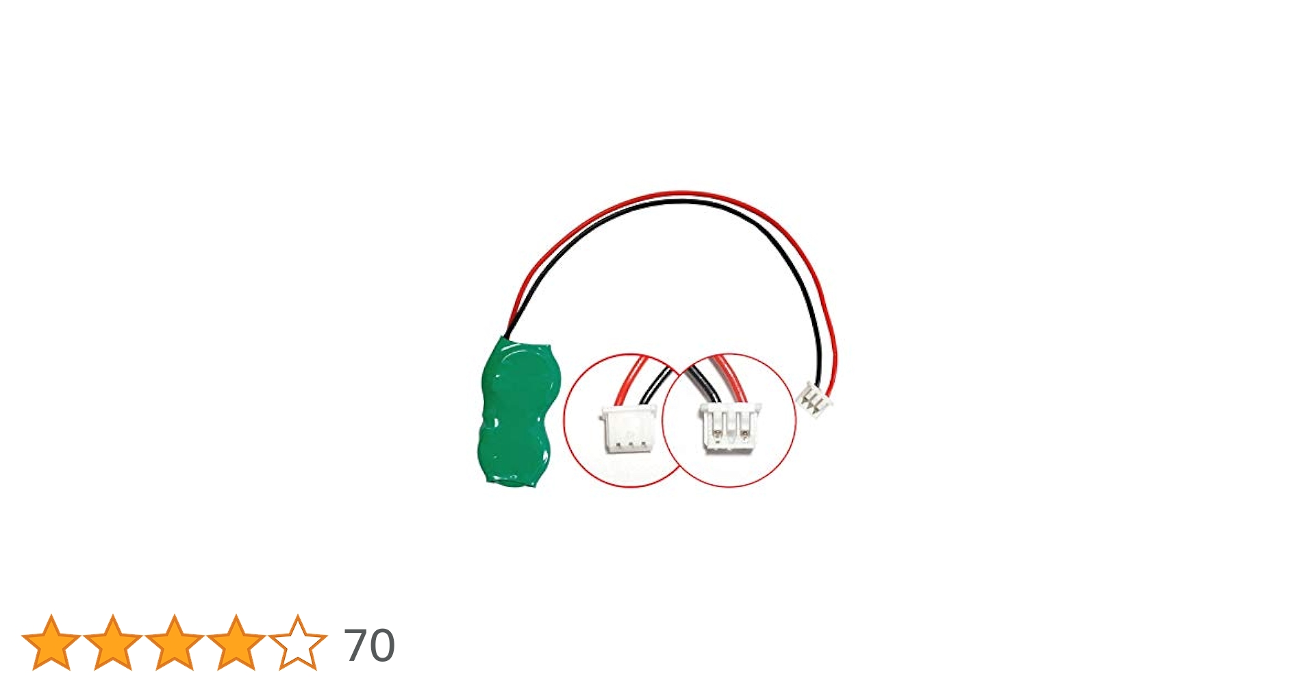 Amazon | ExHung® 2.4V 2-Cell(コネクタ3ピン・ケーブル2本タイプ Amazon | ExHung® 2.4V 2-Cell(コネクタ3ピン・ケーブル2本タイプ