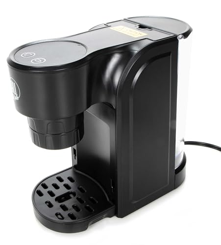All Ride LKW Kaffeemaschine für Kapseln - 24V/300 Watt - Kaffee Kapselmaschine mit LED Sensortasten - Tassengröße wählbar - Wassertank-Volumen max. 0,55 l